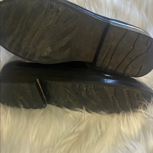 Michael Kors Sz 6 Women’s Black Rubber Boots - Picture 8 of 8
